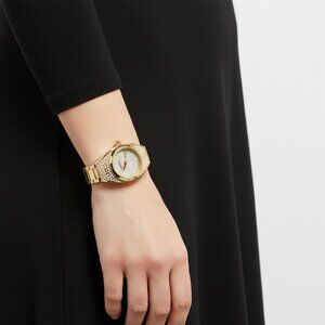 NWT Authentic Fossil Watch Ring Quartz Women's Watch